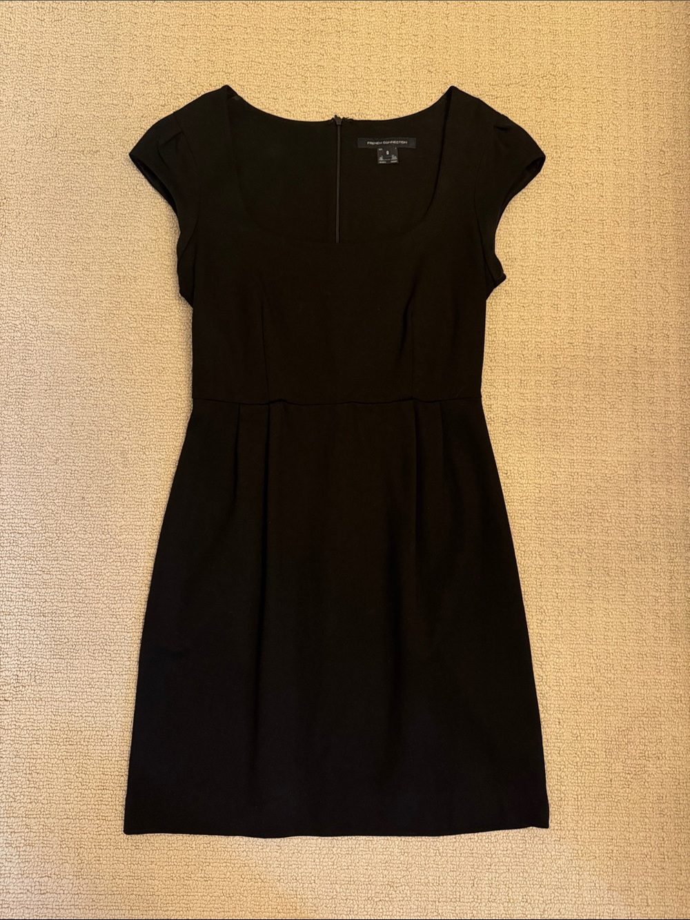 fcuk black dress French Connection | Dresses | French Connection Cap Sleeve The York Satin Mini